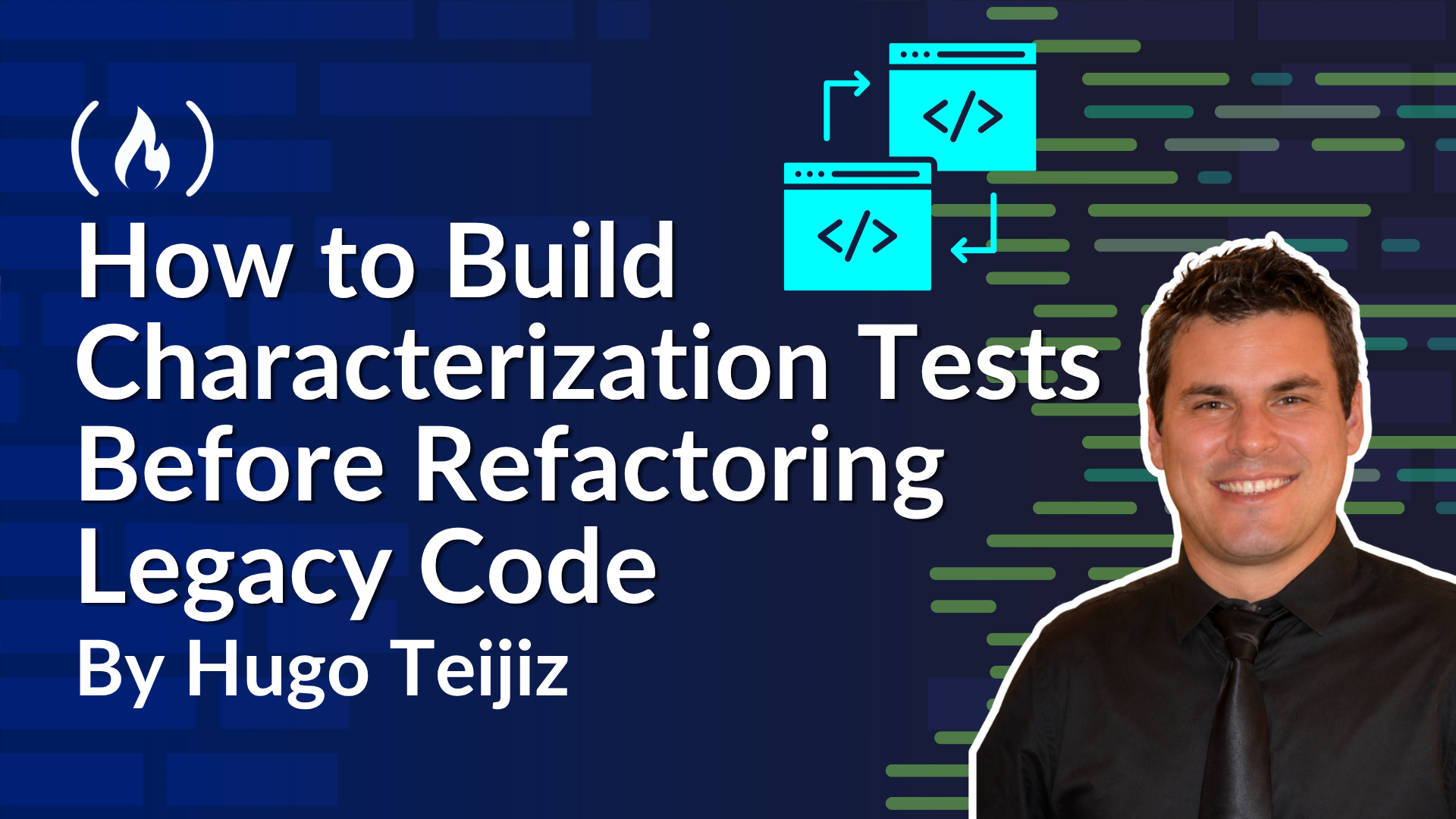 
                     How to Build Characterization Tests Before Refactoring Legacy Code 
                